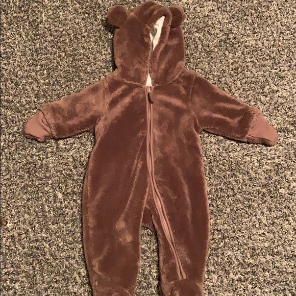 h&m baby bear suit